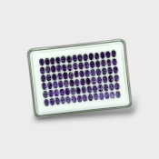 Iolite 6x4mm Faceted Oval AA+ Gemstones Parcel - 180605