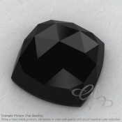 Black Spinel Square Cushion Shape Calibrated Cabochons
