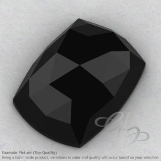 Black Spinel Cushion Shape Calibrated Cabochons