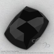 Black Spinel Cushion Shape Calibrated Cabochons
