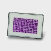 African Amethyst 3mm Step Cut Square AAA Gemstones Parcel - 180328