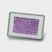 African Amethyst 3mm Step Cut Square AAA Gemstones Parcel - 180324