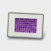 African Amethyst 4mm Step Cut Square AAA Gemstones Parcel - 180246