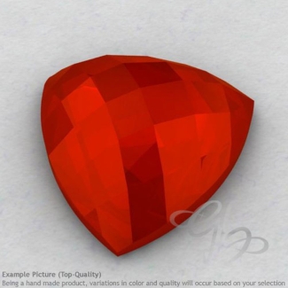 Carnelian Trillion Shape Calibrated Cabochons