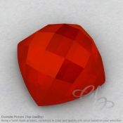 Carnelian Square Cushion Shape Calibrated Cabochons