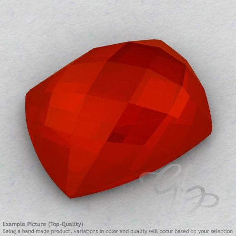 Carnelian Cushion Shape Calibrated Cabochons
