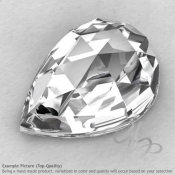 Crystal Quartz Pear Shape Calibrated Cabochons