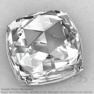 Crystal Quartz Square Cushion Shape Calibrated Cabochons