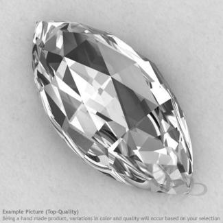Crystal Quartz Marquise Shape Calibrated Cabochons