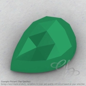 Green Onyx Pear Shape Calibrated Cabochons