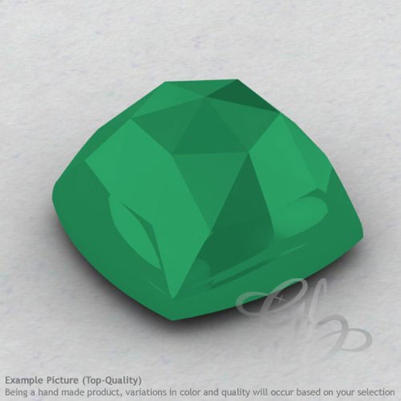 Green Onyx Square Cushion Shape Calibrated Cabochons