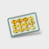 Citrine 10x8mm Faceted Oval AA+ Gemstones Parcel - 180469