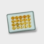 Citrine 11x9mm Faceted Oval AA+ Gemstones Parcel - 180431