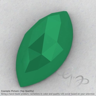 Green Onyx Marquise Shape Calibrated Cabochons