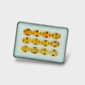 Citrine 14x10mm Faceted Oval AA+ Gemstones Parcel - 180435