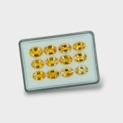 Citrine 14x10mm Faceted Oval AA+ Gemstones Parcel - 180434