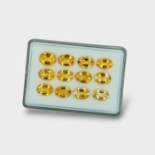 Citrine 14x10mm Faceted Oval AA+ Gemstones Parcel - 180434