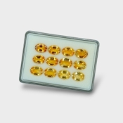 Citrine 14x10mm Faceted Oval AA+ Gemstones Parcel - 180432