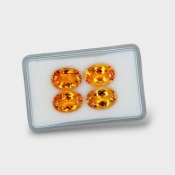 Citrine 14x10mm Faceted Oval AA+ Gemstones Parcel - 180526