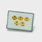 Citrine 15x12mm Faceted Oval AA+ Gemstones Parcel - 180459