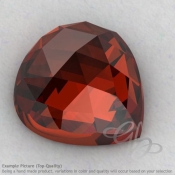 Garnet Heart Shape Calibrated Cabochons