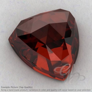 Garnet Trillion Shape Calibrated Cabochons