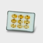 Citrine 16x12mm Faceted Oval AA+ Gemstones Parcel - 180460