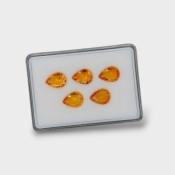 Citrine 16x12mm Concave Cut Pear AAA Gemstones Parcel - 180527