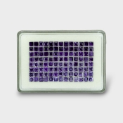 Iolite 4mm Step Cut Square AAA Gemstones Parcel - 180636
