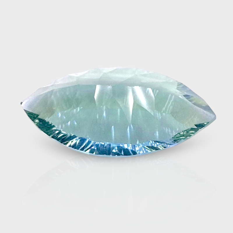 Green Fluorite 28x14mm Concave Cut Marquise AAA Grade Loose Gemstone - 159198