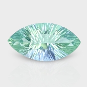 Green Fluorite 25x13mm Concave Cut Marquise AAA Grade Loose Gemstone - 159178