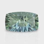 39.70 Carat Green Fluorite 27x16.5mm Concave Cut Cushion Shape AAA Grade Loose Gemstone - Total 1 Pc.