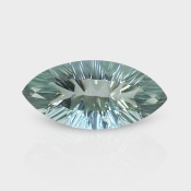 21.85 Carat Green Fluorite 28x13mm Concave Cut Marquise Shape AAA Grade Loose Gemstone - Total 1 Pc.
