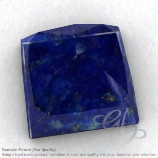 Lapis Lazuli Square Shape Calibrated Cabochons