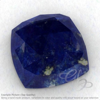 Lapis Lazuli Square Cushion Shape Calibrated Cabochons