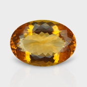Citrine 25x18mm Faceted Oval AAA Grade Loose Gemstone - 158772
