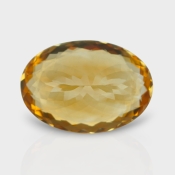 Citrine 25x18mm Faceted Oval AAA Grade Loose Gemstone - 158772