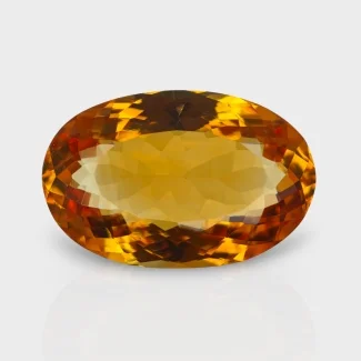 Citrine 21.5x14mm Faceted Oval AAA Grade Loose Gemstone - 158777