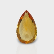 Citrine 26x16mm Faceted Pear AAA Grade Loose Gemstone - 158783