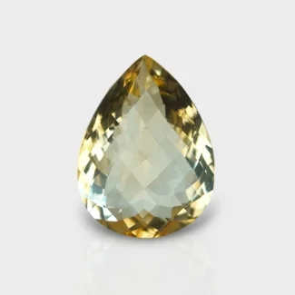Citrine 21x15.5mm Checkerboard Pear A Grade Loose Gemstone - 143623