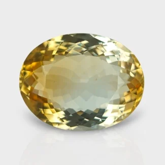 Citrine 21x17mm Faceted Oval AA Grade Loose Gemstone - 143651