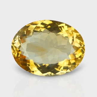 Citrine 22x17mm Faceted Oval AA Grade Loose Gemstone - 143676