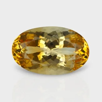 Citrine 26x16.5mm Faceted Oval AA Grade Loose Gemstone - 143685