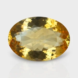 Citrine 23x16.5mm Faceted Oval AA Grade Loose Gemstone - 143701
