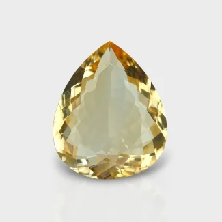Citrine 21x17.5mm Faceted Pear A Grade Loose Gemstone - 143614