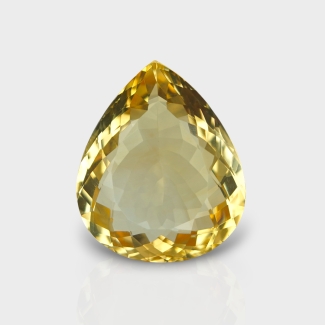 Citrine 23x19mm Faceted Pear AA Grade Loose Gemstone - 143618