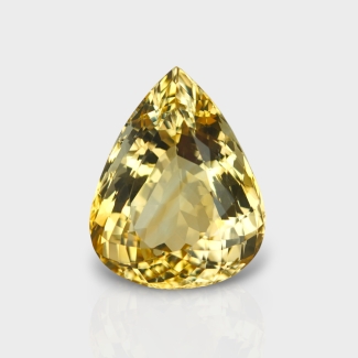 Citrine 24x19mm Faceted Pear AA Grade Loose Gemstone - 143621