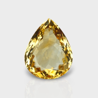 Citrine 27x21mm Faceted Pear AA Grade Loose Gemstone - 143622