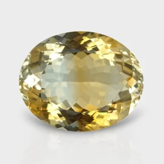 Citrine 23x18.5mm Faceted Oval AA Grade Loose Gemstone - 143656