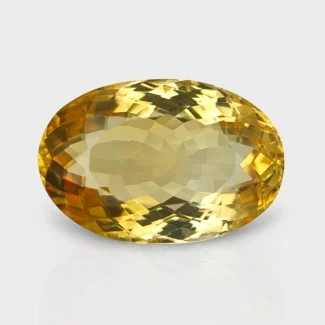 Citrine 22.5x15.5mm Faceted Oval AA Grade Loose Gemstone - 143699